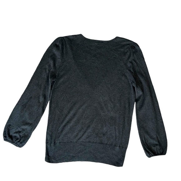 Eight eight eight cotton/rayon/angora/cashmere deep plunge sweater XL - Picture 5 of 11